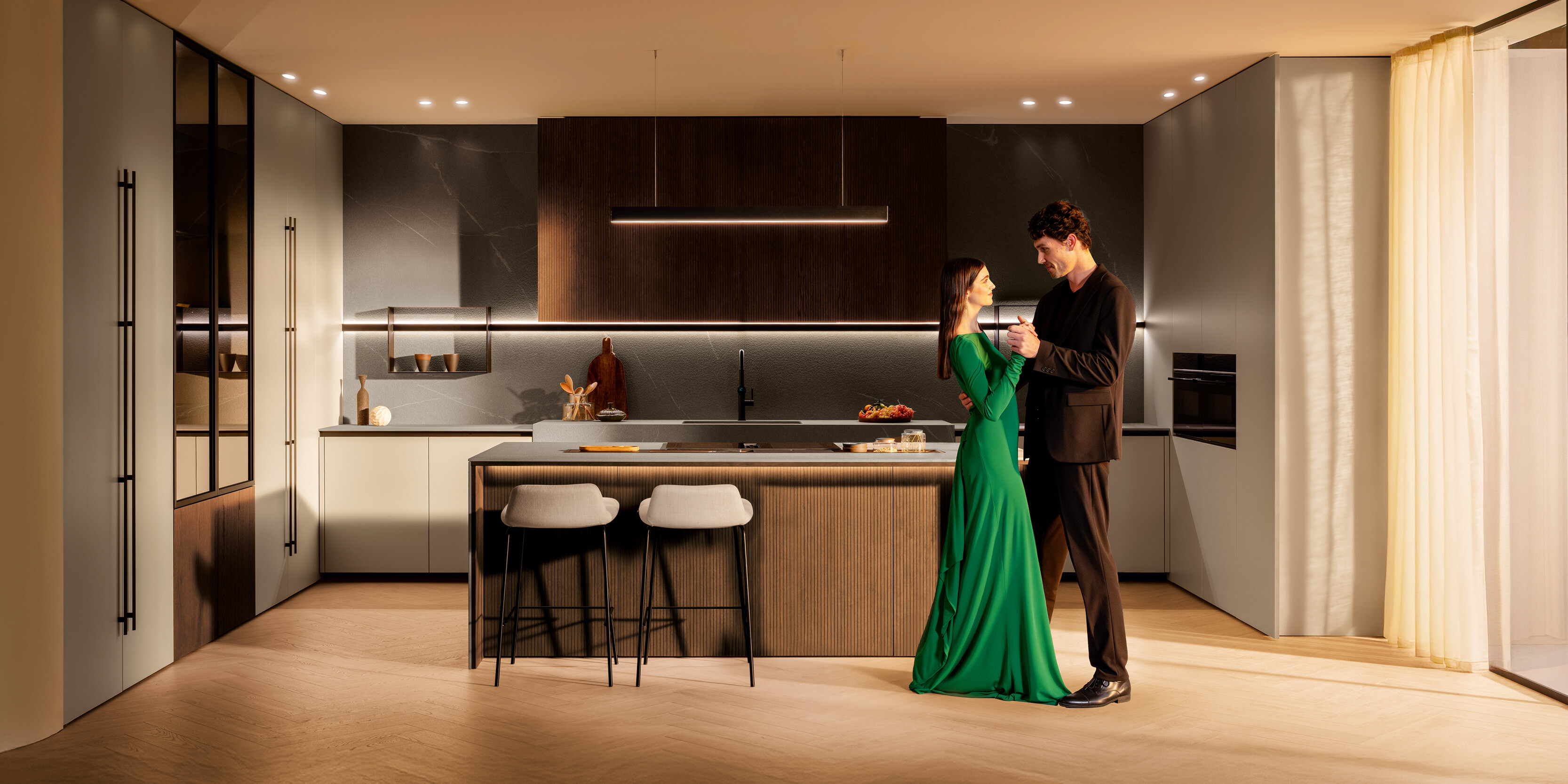 Modern kitchen interior