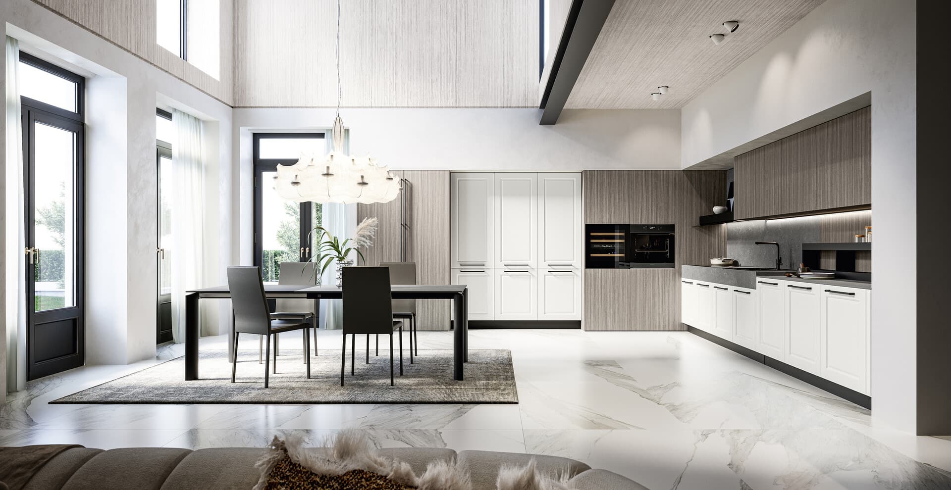 Asolo classic kitchen — view 2