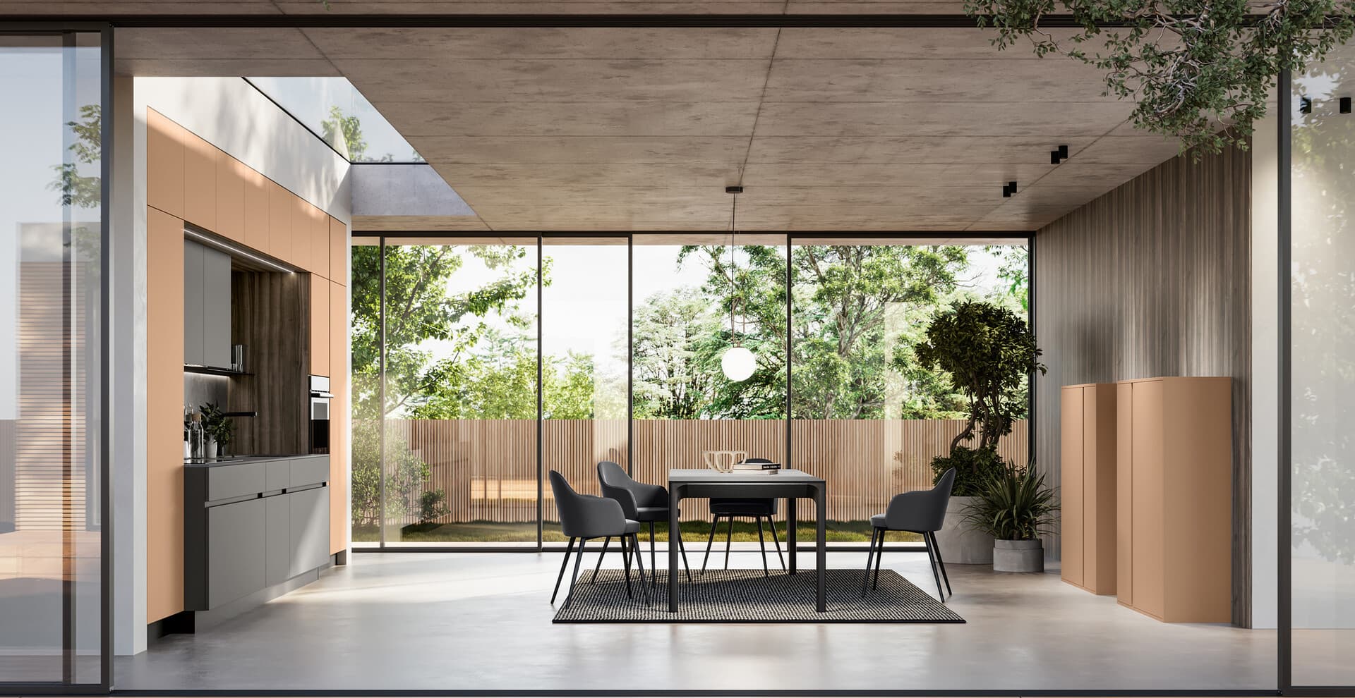 Cloe modern kitchen — view 3