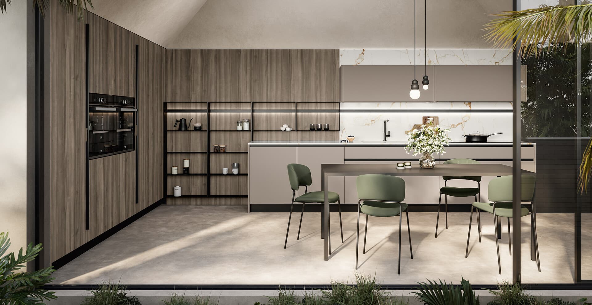 Cloe modern kitchen — view 4