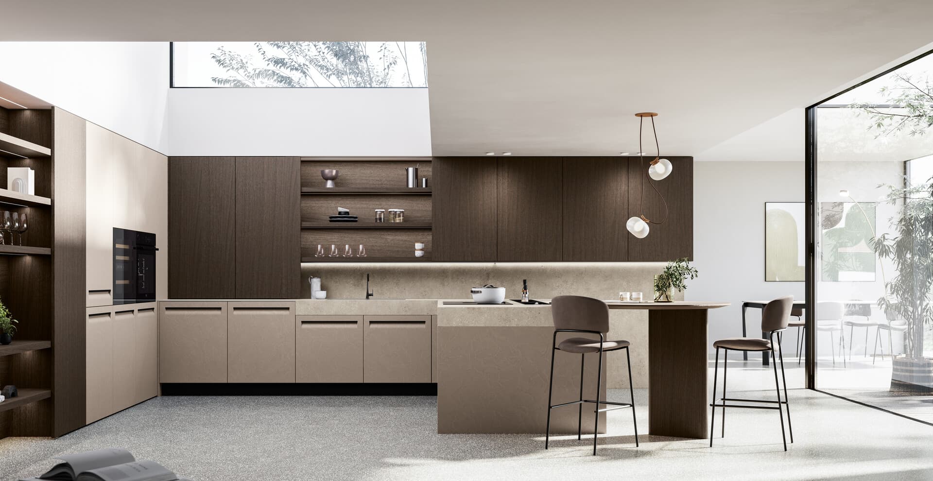 Tekna modern kitchen — view 2