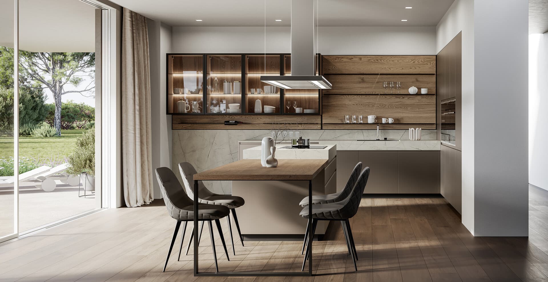 Wega modern kitchen — view 2