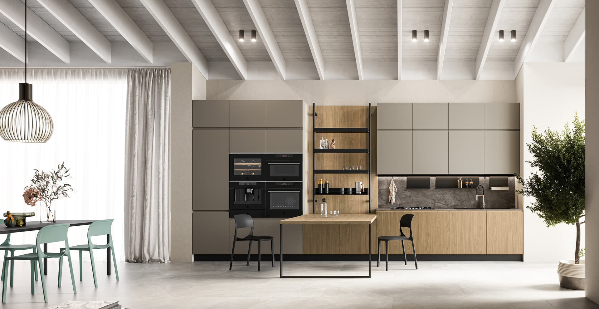 Wega modern kitchen — view 3