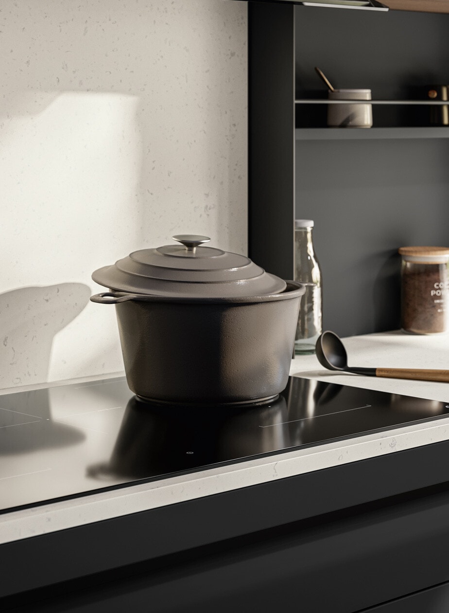 Kitchen with Cosmolite countertop