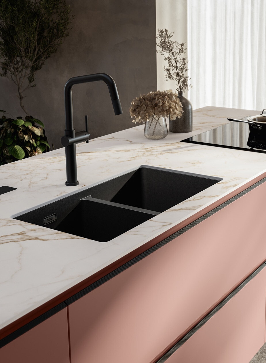 Kitchen with Gres by Cucina countertop
