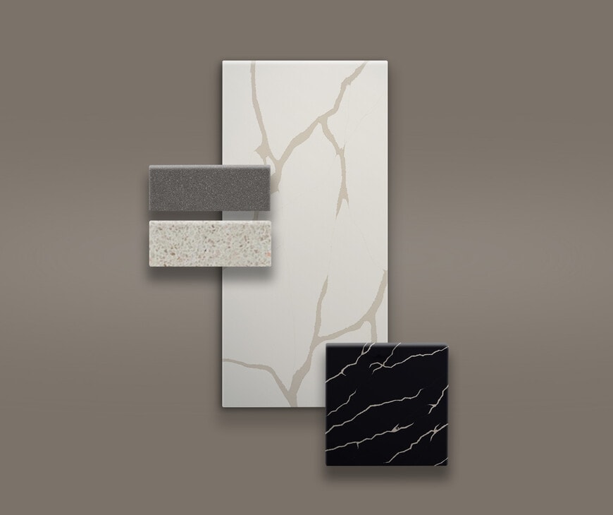 Cosmolite® countertop material samples