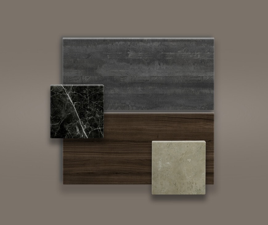 Cucina laminate countertop material samples