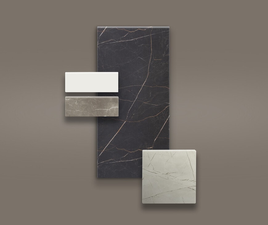 Cucina stratified HPL countertop material samples