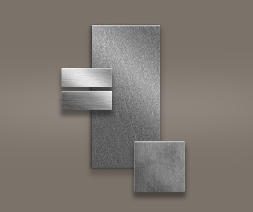 Cucina Barazza stainless steel countertop material samples