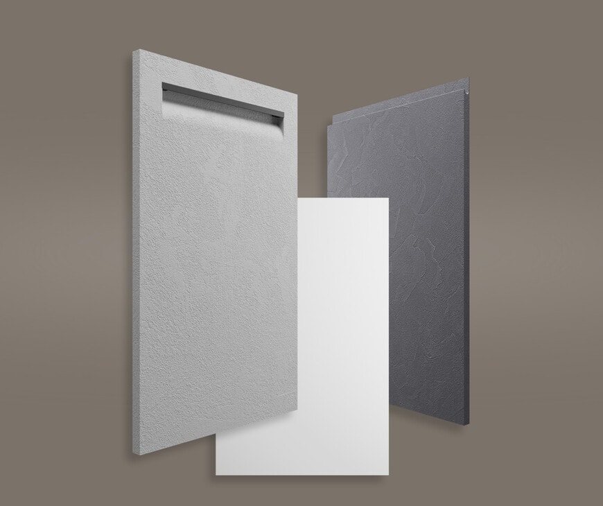 PET kitchen cabinet door finish