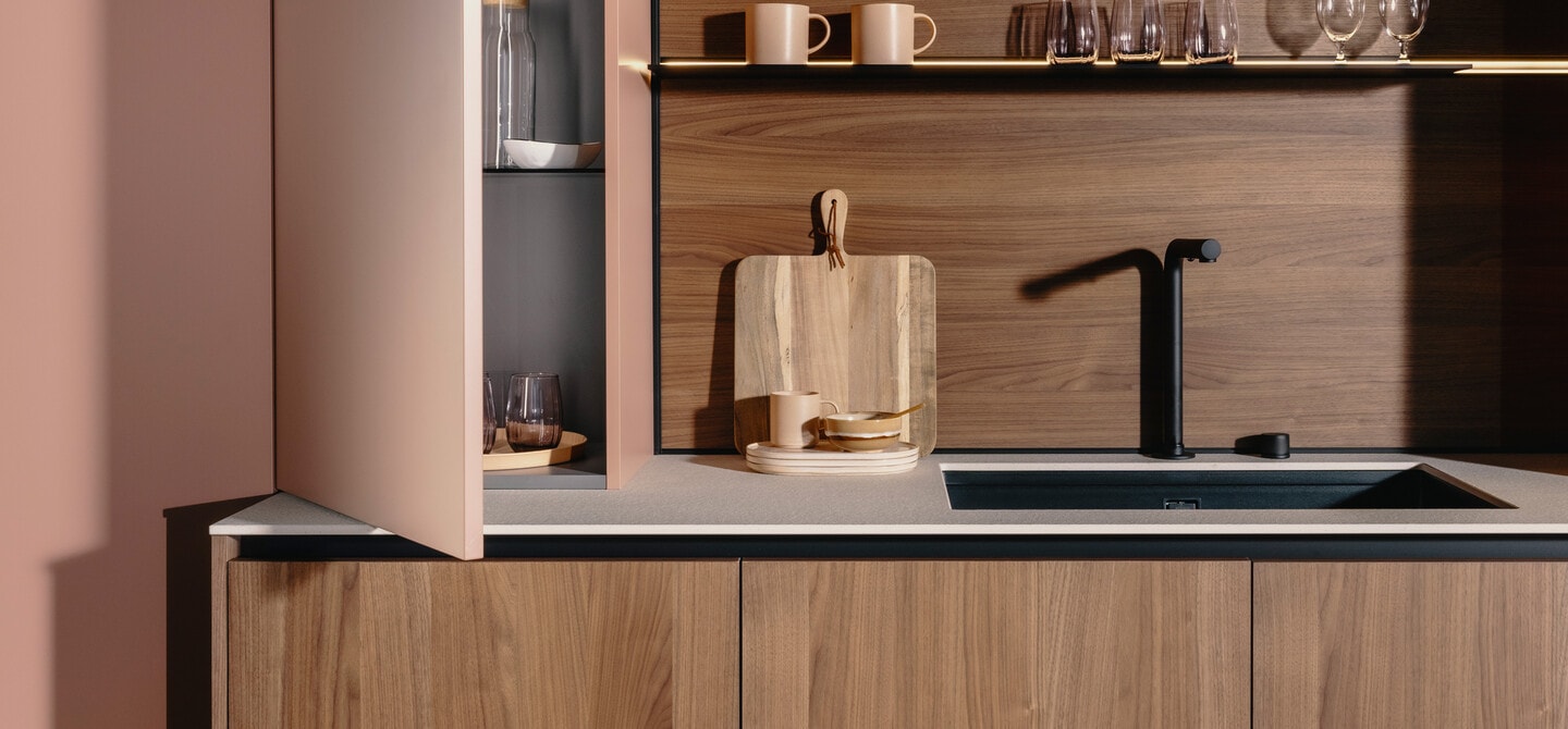 Cucina kitchen cabinet door material samples