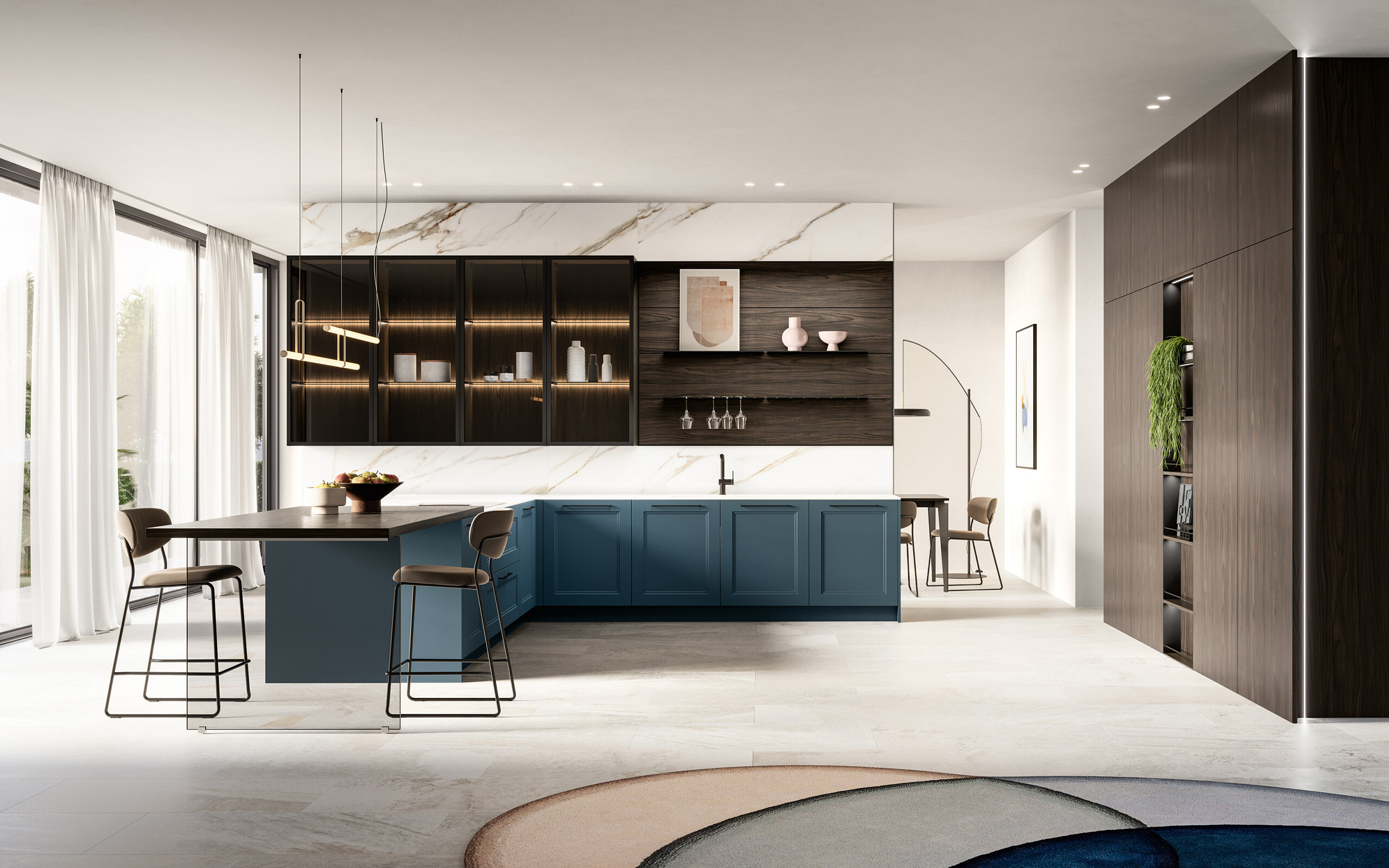 Meg contemporary kitchen