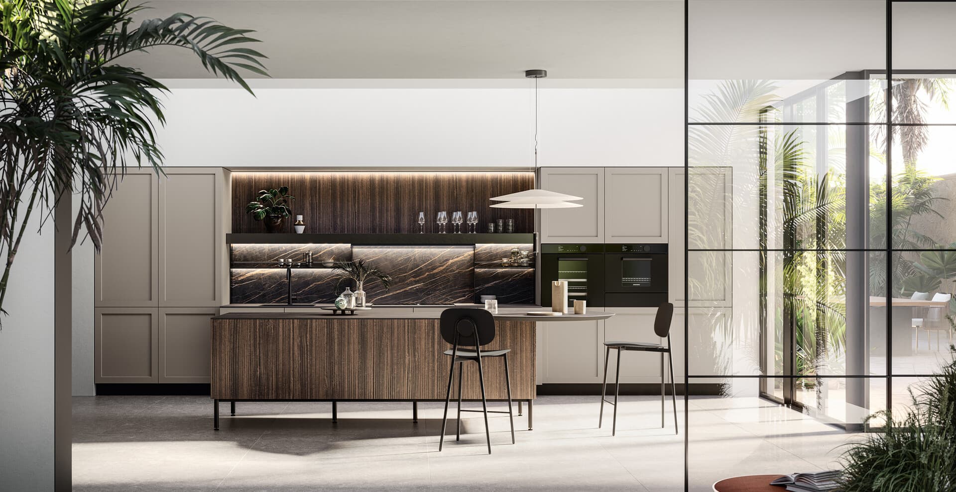 Alma contemporary kitchen