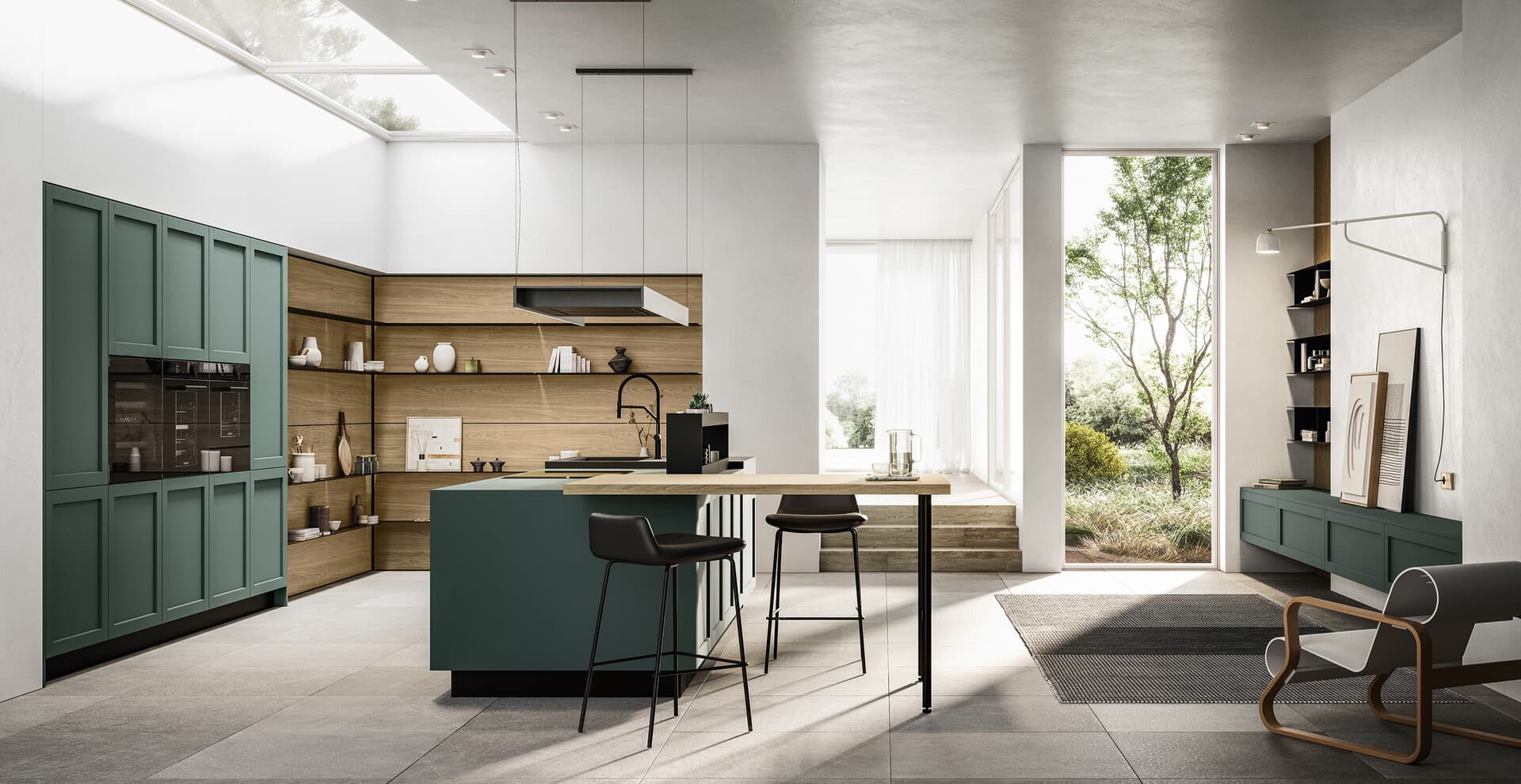 Alma contemporary kitchen — view 3