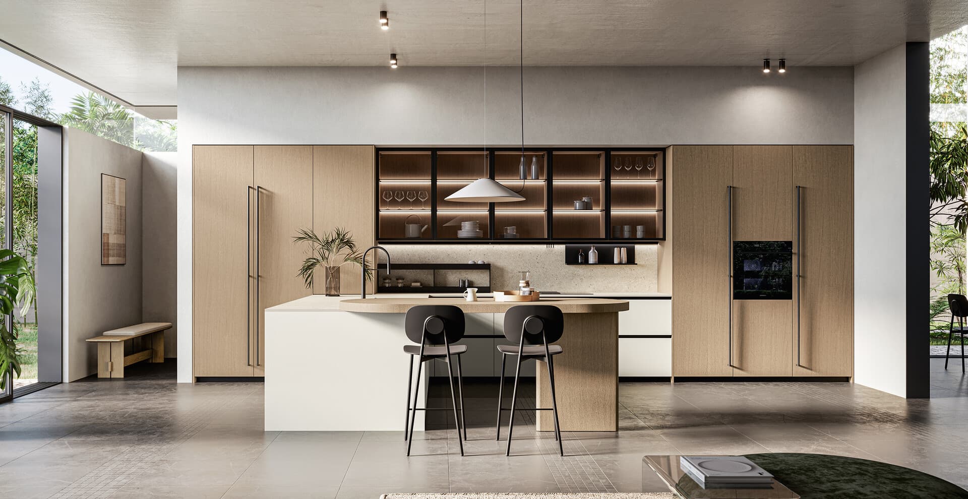 Asia modern kitchen