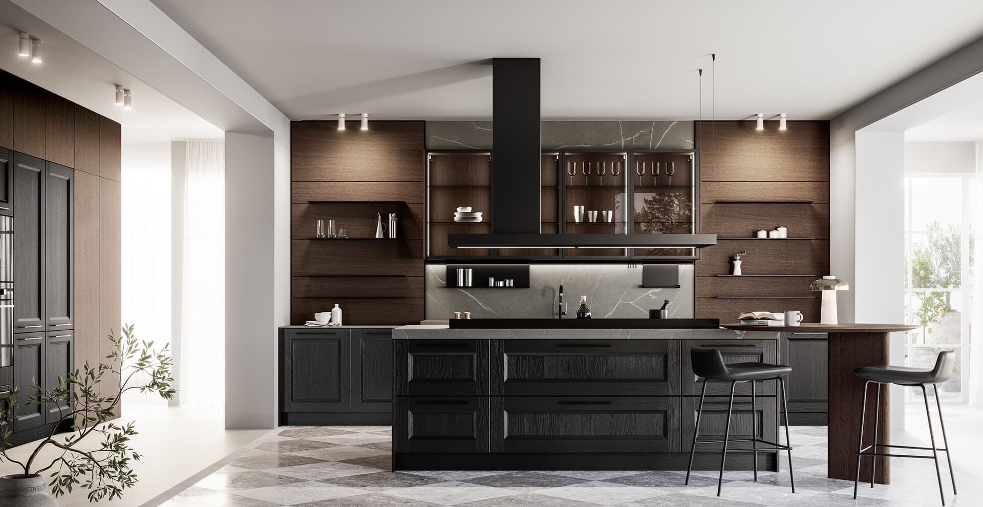 Gioiosa classic kitchen — view 2