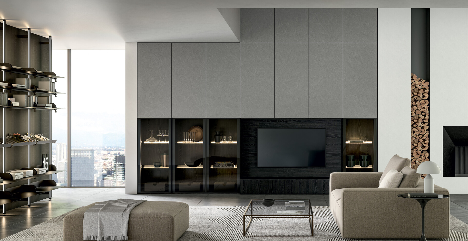 Living Kalì modern lounge