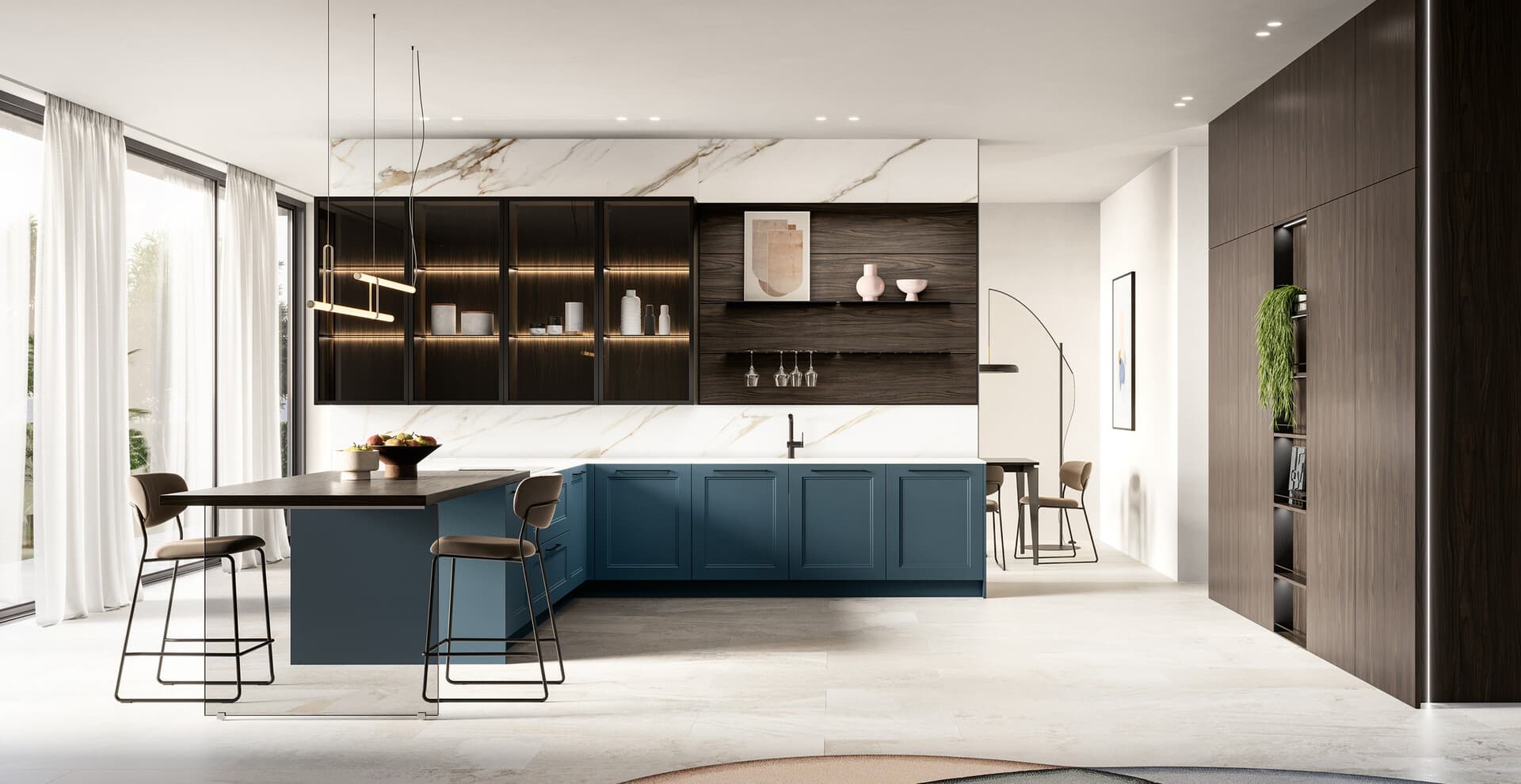 Meg contemporary kitchen