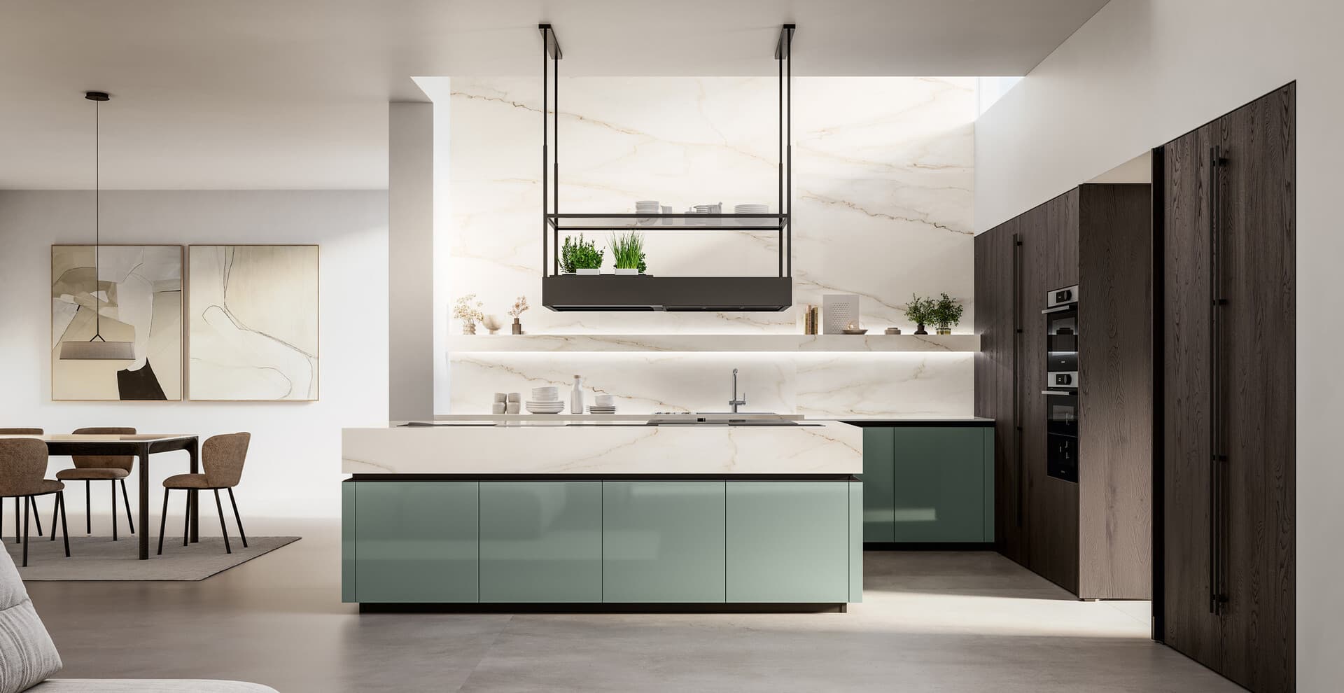 Time modern kitchen — view 2