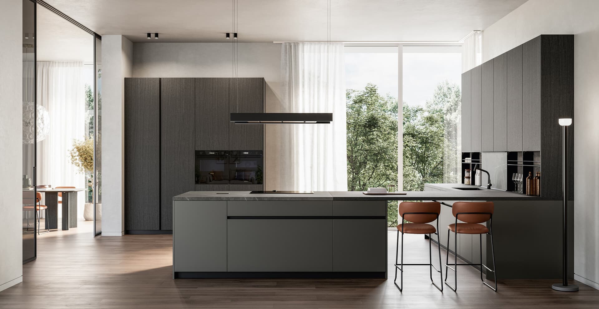 Time modern kitchen — view 3